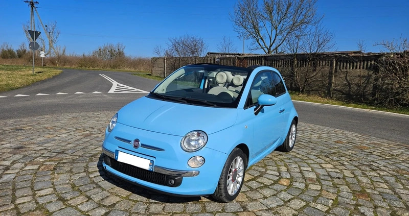 Fiat 500 cena 18900 przebieg: 122373, rok produkcji 2014 z Chodzież małe 781